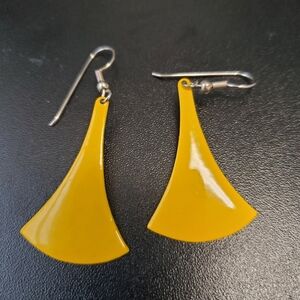 Yellow Earrings